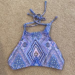 Halter bikini top